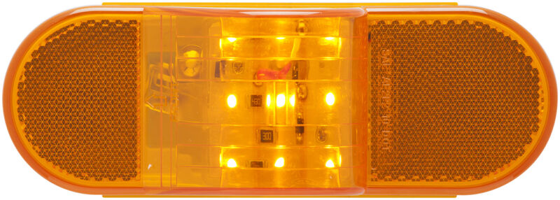 LED THIN M/C,AMB,4 DOD, P image number 0